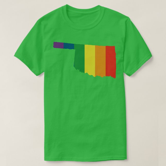 Camiseta Oklahoma State Rainbow (Frente do Design)
