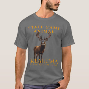 Camiseta Oklahoma Territory Game Animal The Whitetail Deer