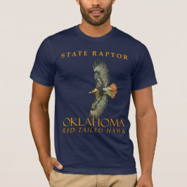 Camiseta Oklahoma Territory Raptor The Red Tailed Hawk