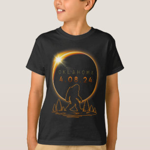 Camiseta Oklahoma Total Solar Eclipse 2024 Bigfoot Solar Ec