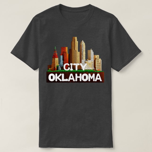 Camiseta Oklahoma USA (Frente do Design)