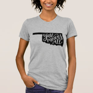 Camiseta Oklahoma "você significa todo o" t-shirt dos