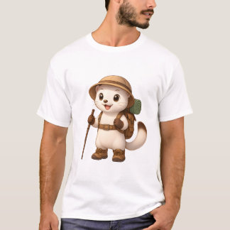 Camiseta Okojo Adventure T-Shirt – Kawaii Japanese Stoat