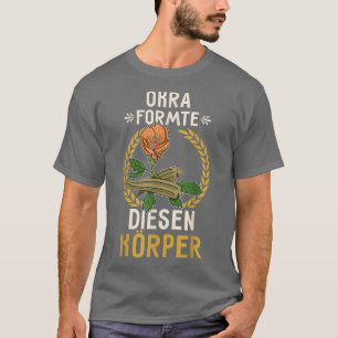 Camiseta Okra Vegetal Marshmallow Vegetariana