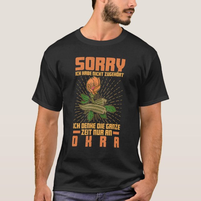 Camiseta Okra Vegetal Marshmallow Vegetariana (Frente)