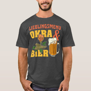 Camiseta Okra Vegetal Marshmallow Vegetariana