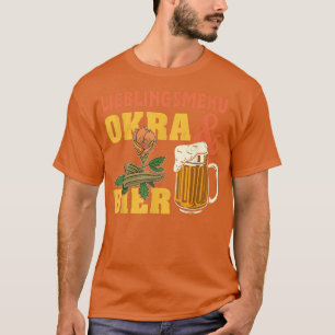 Camiseta Okra Vegetal Marshmallow Vegetariana
