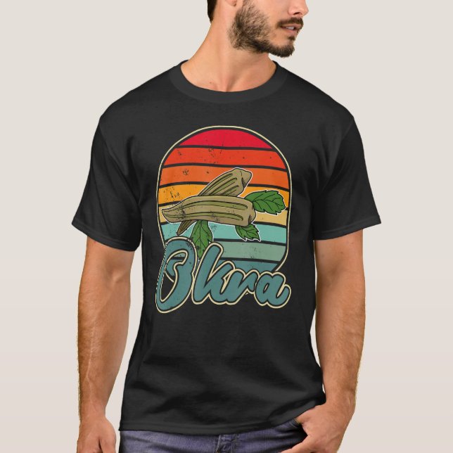 Camiseta Okra Vegetal Marshmallow Vegetariana (Frente)