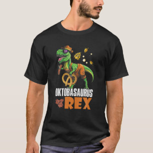 Camiseta Oktobasaurus Rex Dinosaur Lederhosen Bavarian Okto