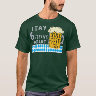 Camiseta Oktoberfest 2020 6 Canecas de cerveja