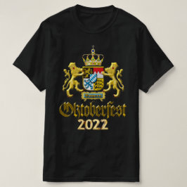 Camiseta Oktoberfest 2022 Bavaria Crest T-shirt