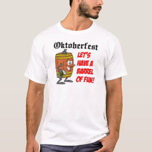 Camiseta Oktoberfest Barrel De Diversão