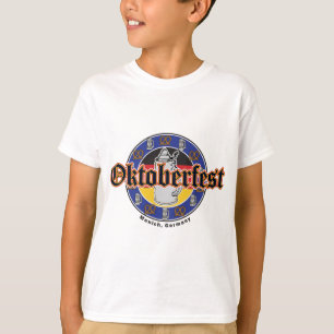 Camiseta Oktoberfest Beer e Pretzels