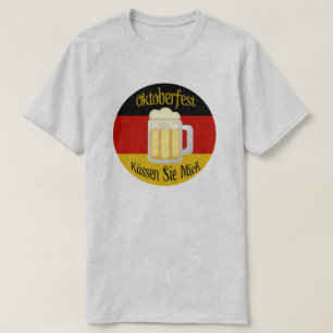Camiseta Oktoberfest beija-me t-shirt