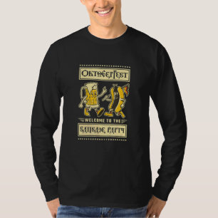 Camiseta Oktoberfest Bem-Vindo À Festa De Sausage