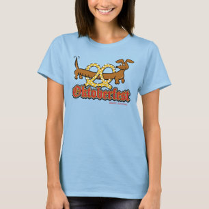 Camiseta Oktoberfest Dachshund e Pretzel