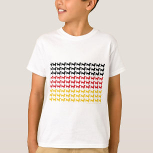 Camiseta Oktoberfest Dachshund Flag