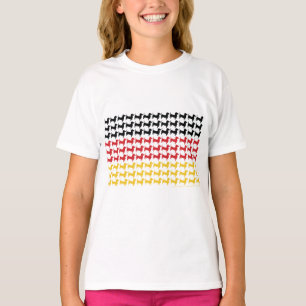 Camiseta Oktoberfest Dachshund Flag