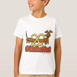 Camiseta Oktoberfest-Desenho-Pretzel-Doxie