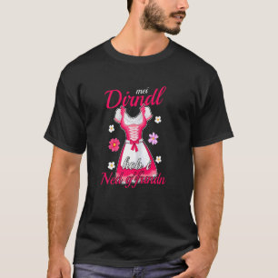 Camiseta Oktoberfest Dirndl - Cos de substituição de fantas