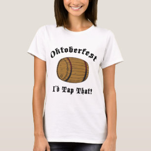 Camiseta Oktoberfest engraçado eu bateria esse t-shirt