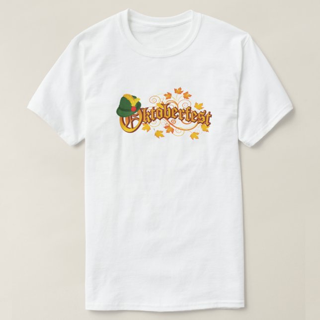 Camiseta Oktoberfest Fall T-Shirt (Frente do Design)