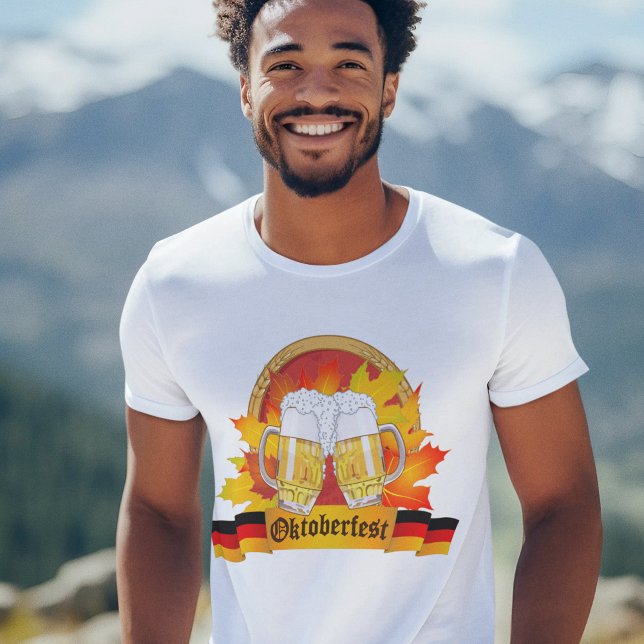 Camiseta Oktoberfest Festival Alemão de Cerveja (Criador carregado)