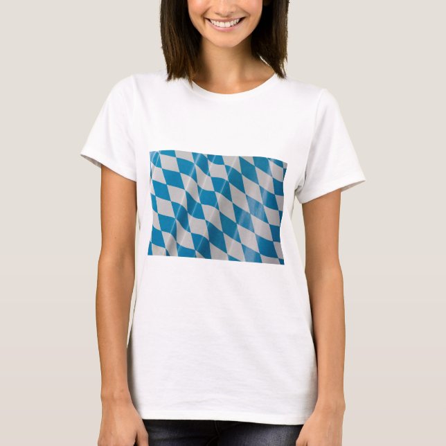Camiseta Oktoberfest Flag Colors Bavaria (Frente)