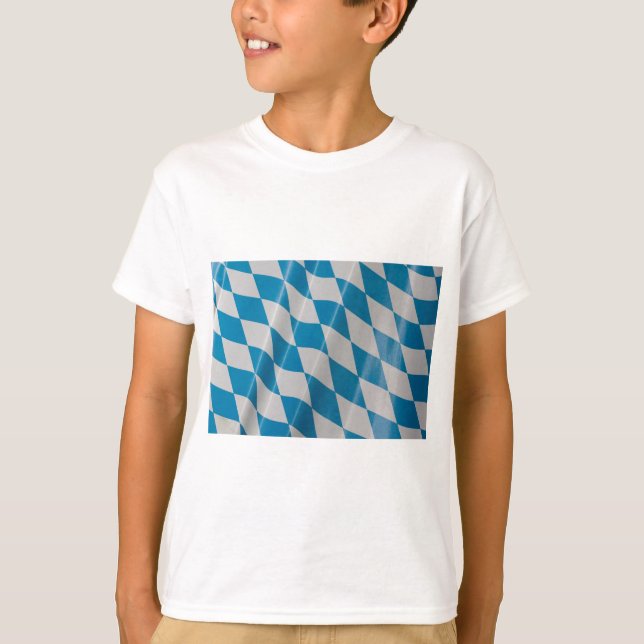 Camiseta Oktoberfest Flag Colors Bavaria (Frente)