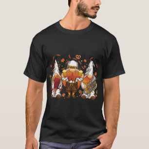 Camiseta Oktoberfest Gnomos Lederhosen Festival Alemão Bava