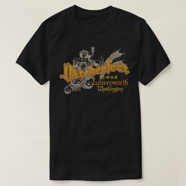 Camiseta Oktoberfest Leavenworth Washington Beer Lovers Sou (Frente do Design)