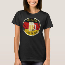 Camiseta Oktoberfest Me Beija Grungy