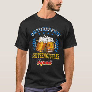 Camiseta Oktoberfest Schitzengiggles Squad Alemanha Beer Dr