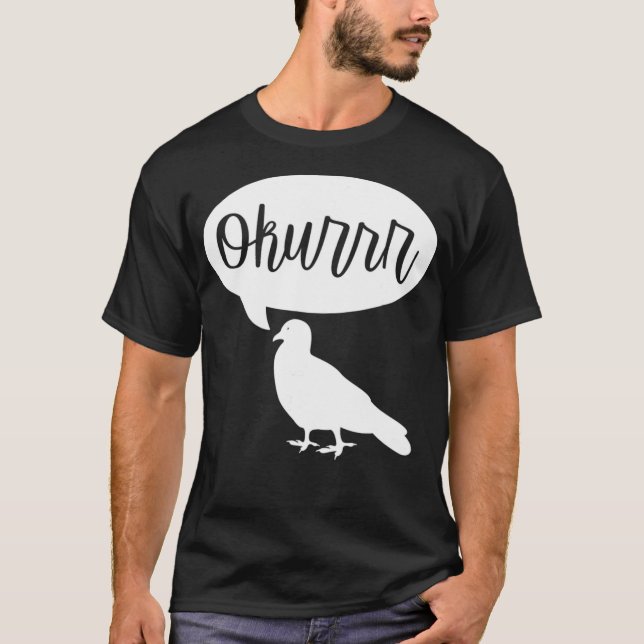 Camiseta Okurrr Pigeon Shirt (Frente)