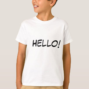 Camiseta Olá!!