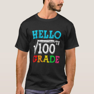 Camiseta Olá 10ª Série Raiz Quadrada De 100 Matemática De V