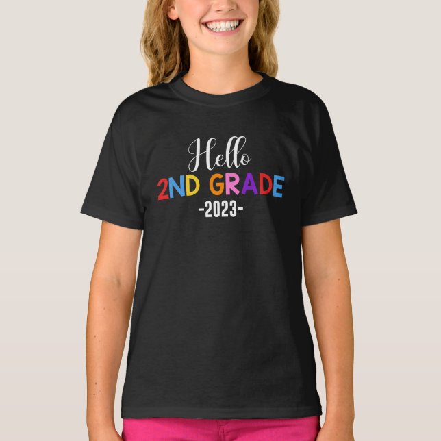 Camiseta Olá 2ª Série (Frente)