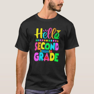 Camiseta Olá 2ª Série Professor Bonito Meninos Meninas De V