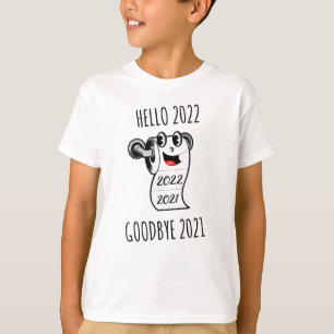 Camiseta Olá 2022 Adeus papel higiênico 2021