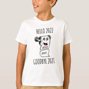 Camiseta Olá 2022 Adeus papel higiênico 2021