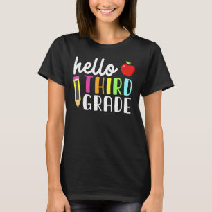 Camiseta Olá, 3º ano do Team Kinder De Volta Ao Ensino Esco