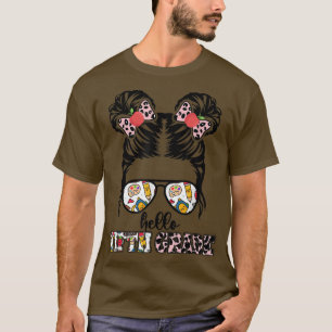 Camiseta Olá 5º ano de volta à escola 1rua Dia Mensageiro