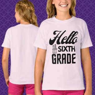 Camiseta Olá, 6º ano, 6º ano