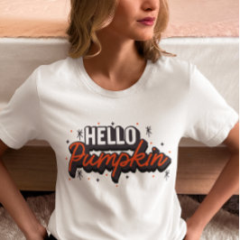 Camiseta Olá Abóbora