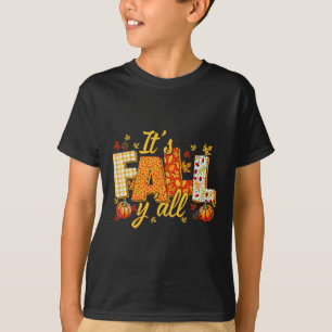 Camiseta Olá, Abóbora-Chupa É Obrigado do Fall Yall Fall Vi
