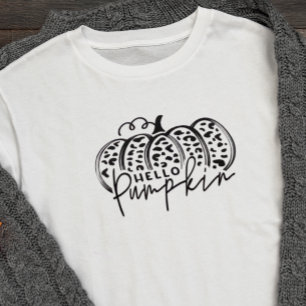 Camiseta Olá Abóbora da Moda