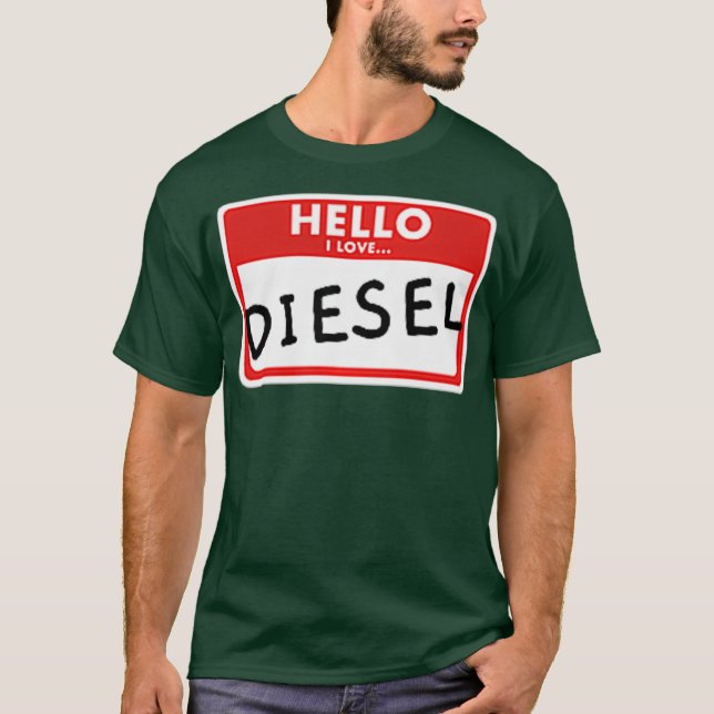 Camiseta Olá Adoro Diesels Diesel Roll Carvão 4X4 (Frente)