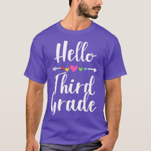 Camiseta Olá, alunos do 3º ano do ensino secundário