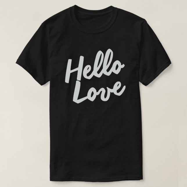 CAMISETA OLÁ AMOR (Frente do Design)