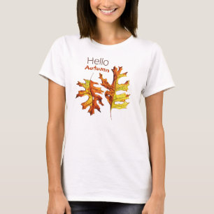 Camiseta Olá Autumn Deixa Linda Natureza